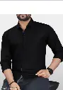 Men's Solid Regular Spread Collar Light  Shirts