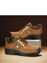 UNSTEADY Mens Stitching Casual Boots
