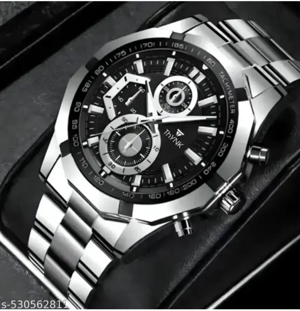 THYNK BLACK DAIL NEW DAILAnalog Watch 