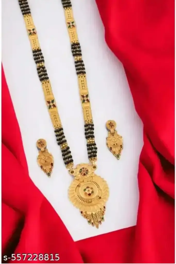 newly designed mangalsutra combo set