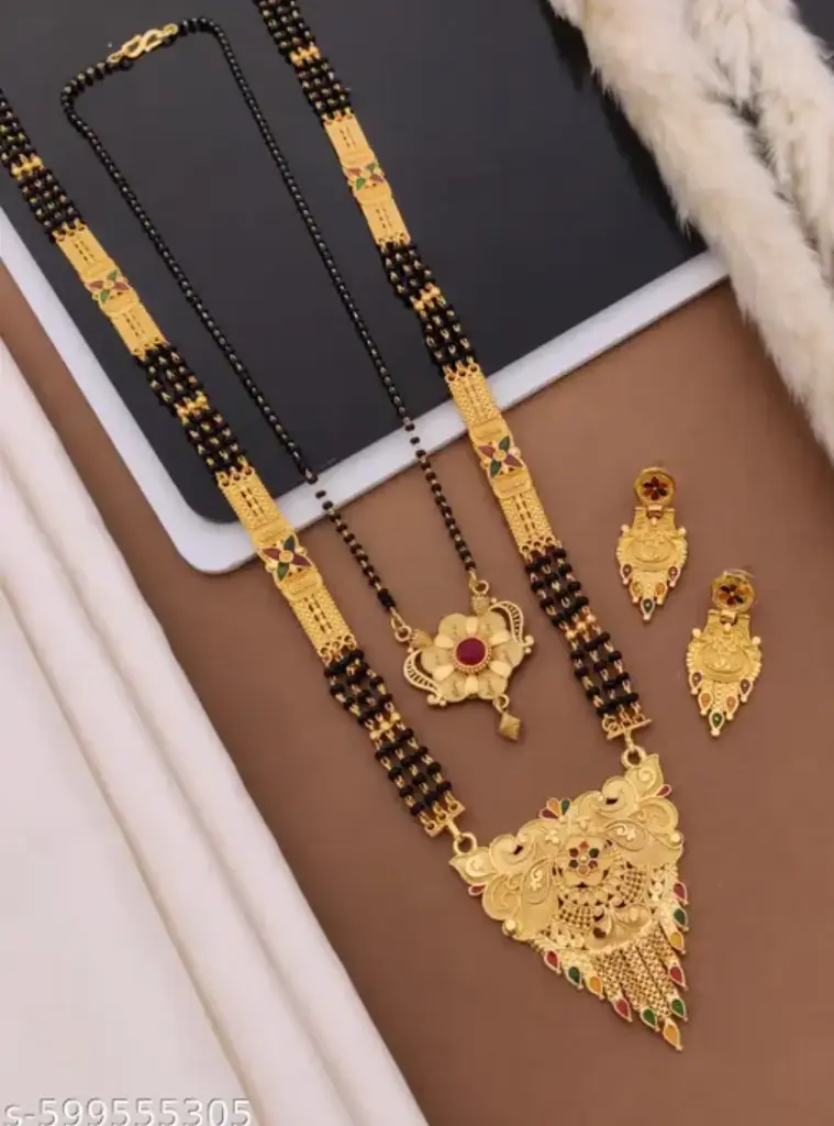 newly designed mangalsutra combo set
